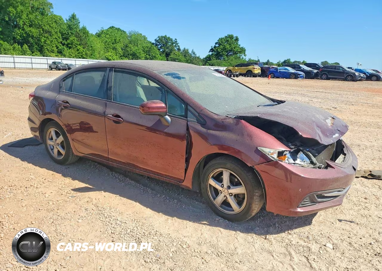 2015 Honda Civic Lx VIN:19XFB2F54FE119852 - 4