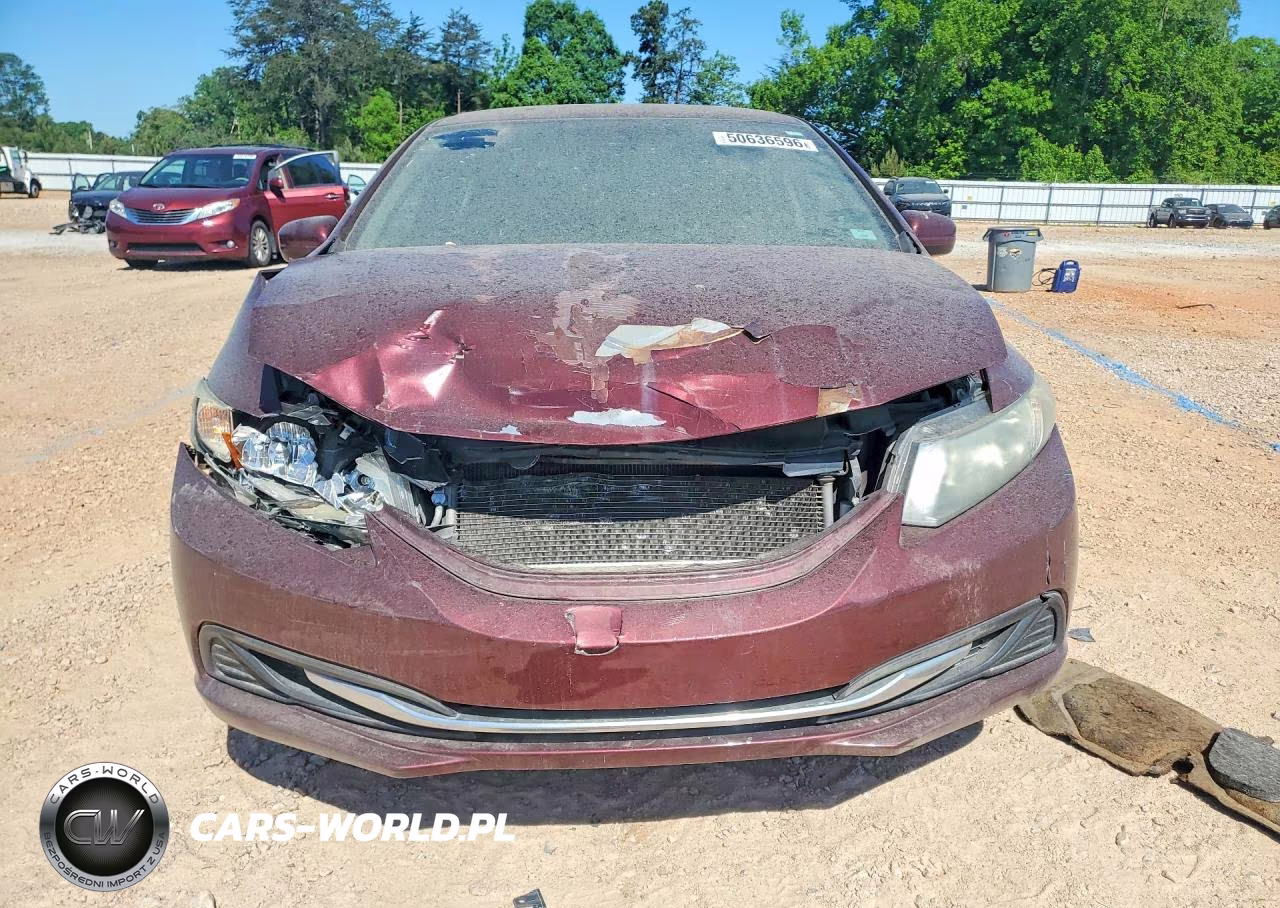 2015 Honda Civic Lx VIN:19XFB2F54FE119852 - 5