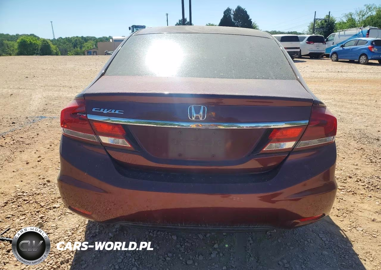2015 Honda Civic Lx VIN:19XFB2F54FE119852 - 6