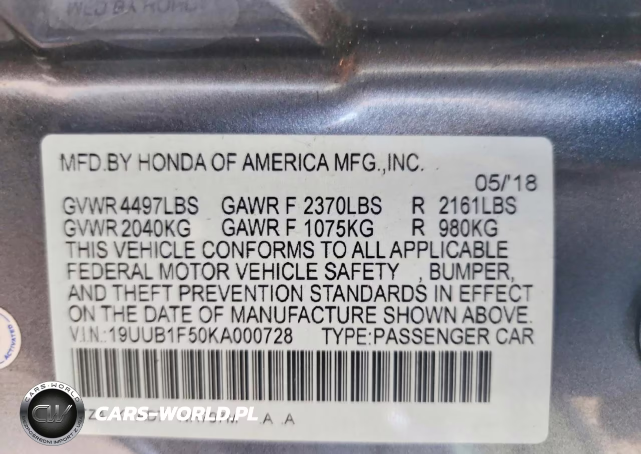 2019 Acura Tlx Technology VIN:19UUB1F50KA000728 - 12