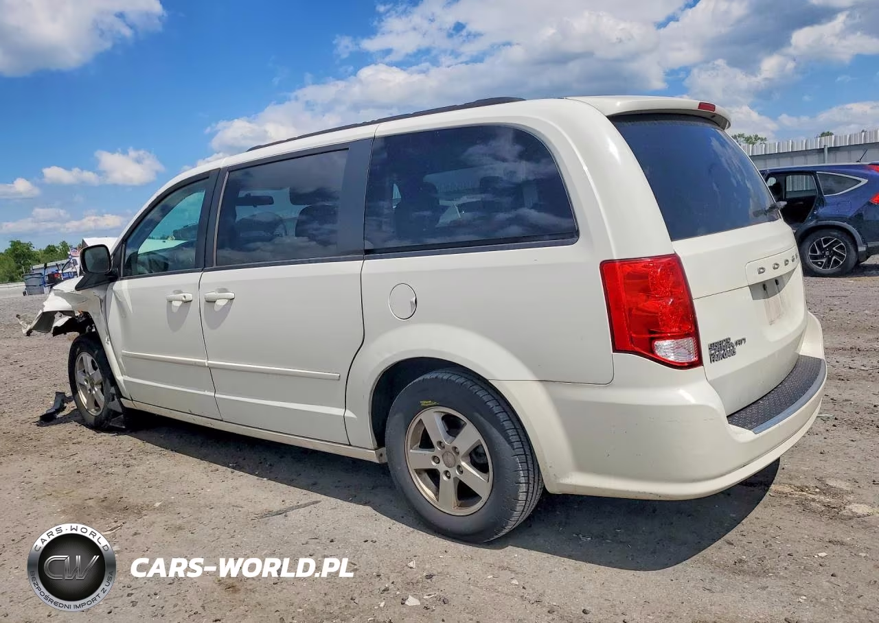 2012 Dodge Grand Caravan Sxt VIN:2C4RDGCG8CR203936 - 2