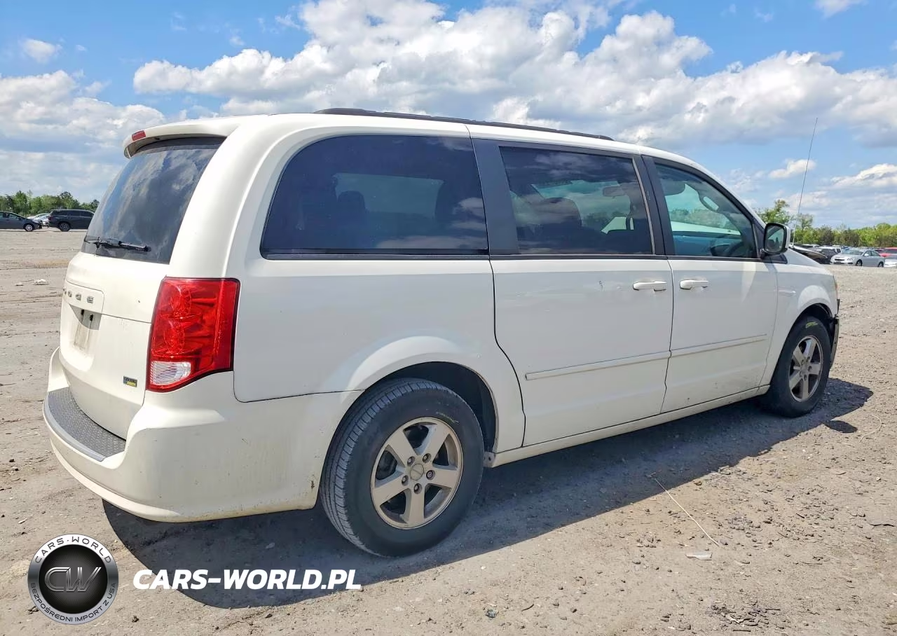2012 Dodge Grand Caravan Sxt VIN:2C4RDGCG8CR203936 - 3