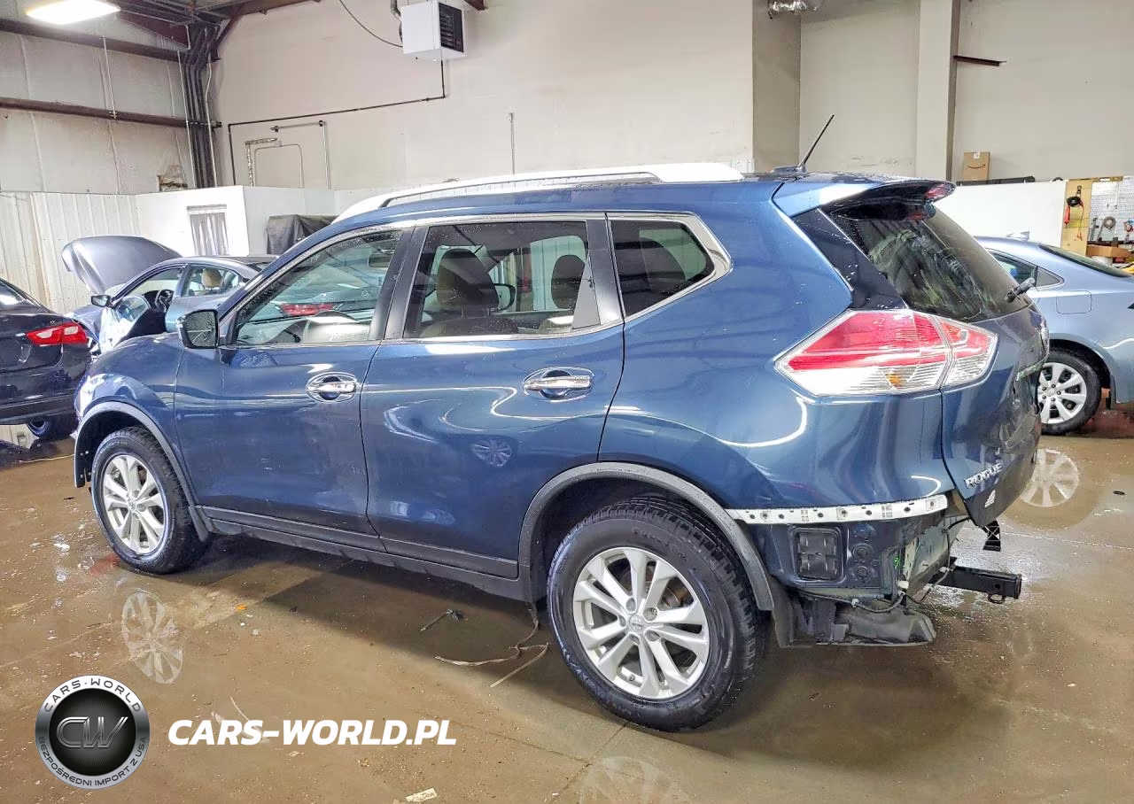 2016 Nissan Rogue Sv VIN:KNMAT2MV1GP639339 - 2