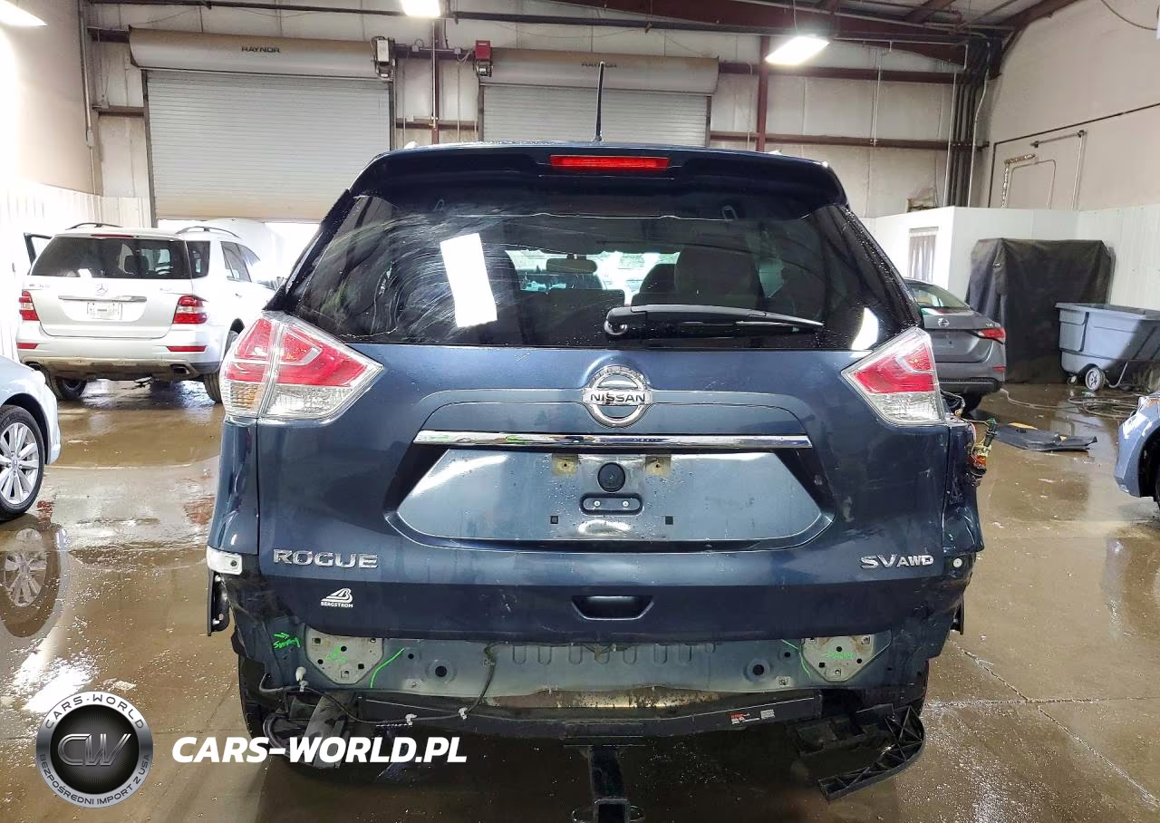 2016 Nissan Rogue Sv VIN:KNMAT2MV1GP639339 - 6