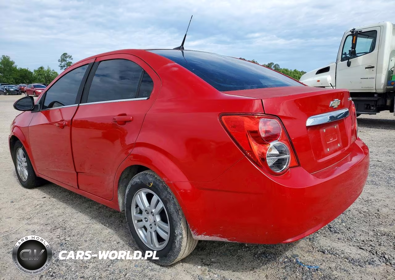2012 Chevrolet Sonic Lt VIN:1G1JC5SH8C4183097 - 2