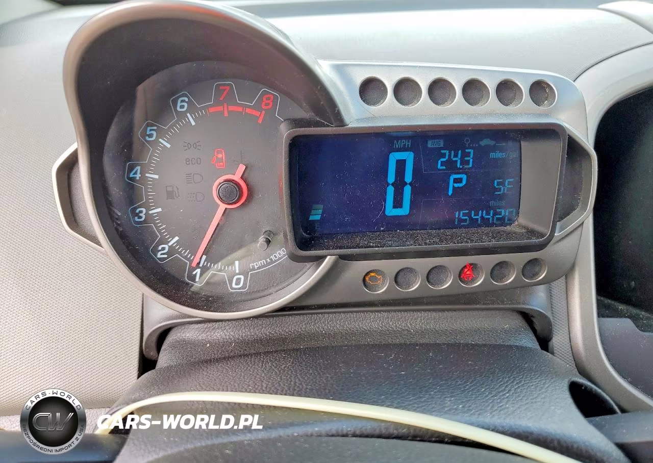 2012 Chevrolet Sonic Lt VIN:1G1JC5SH8C4183097 - 9