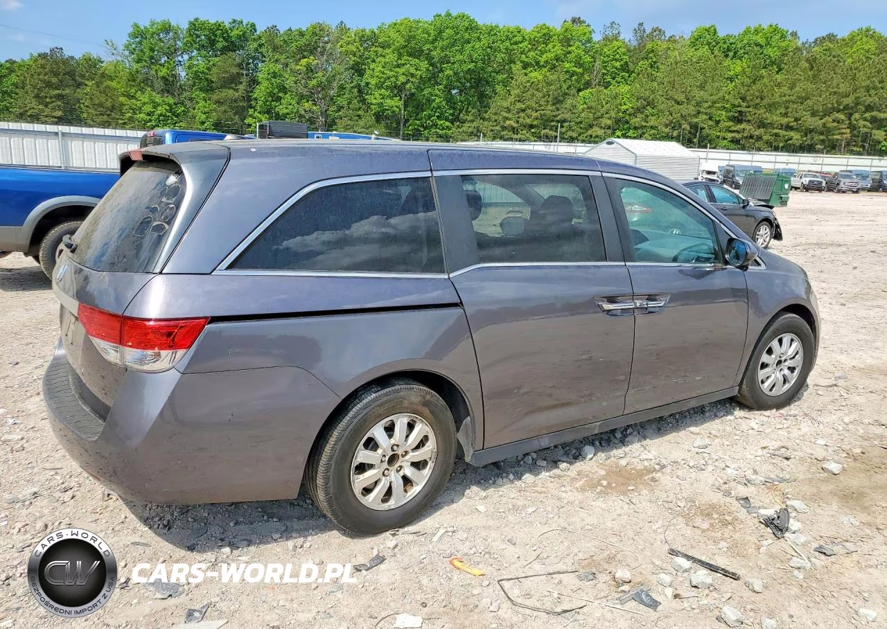 2015 Honda Odyssey Exl VIN:5FNRL5H66FB031638 - 3