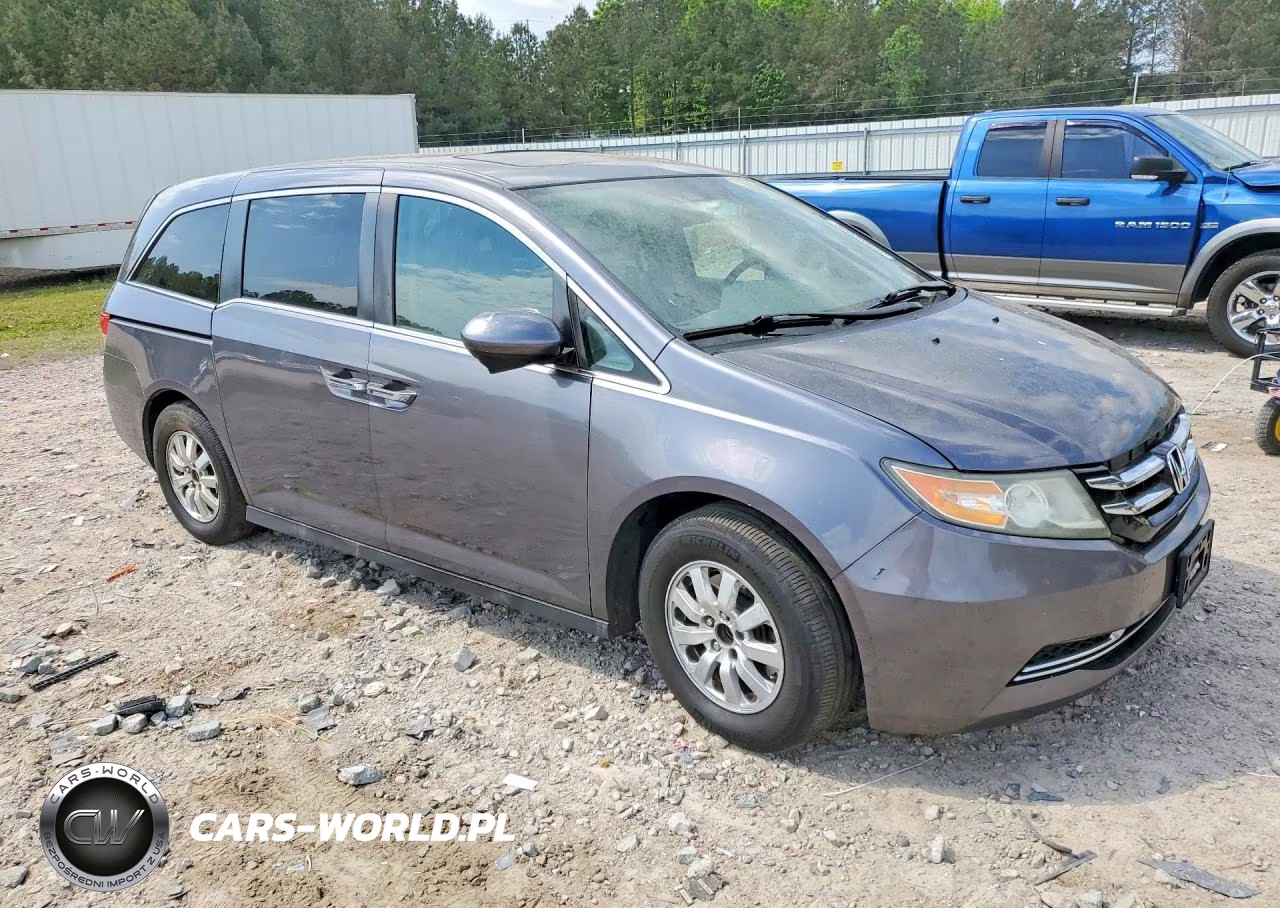 2015 Honda Odyssey Exl VIN:5FNRL5H66FB031638 - 4