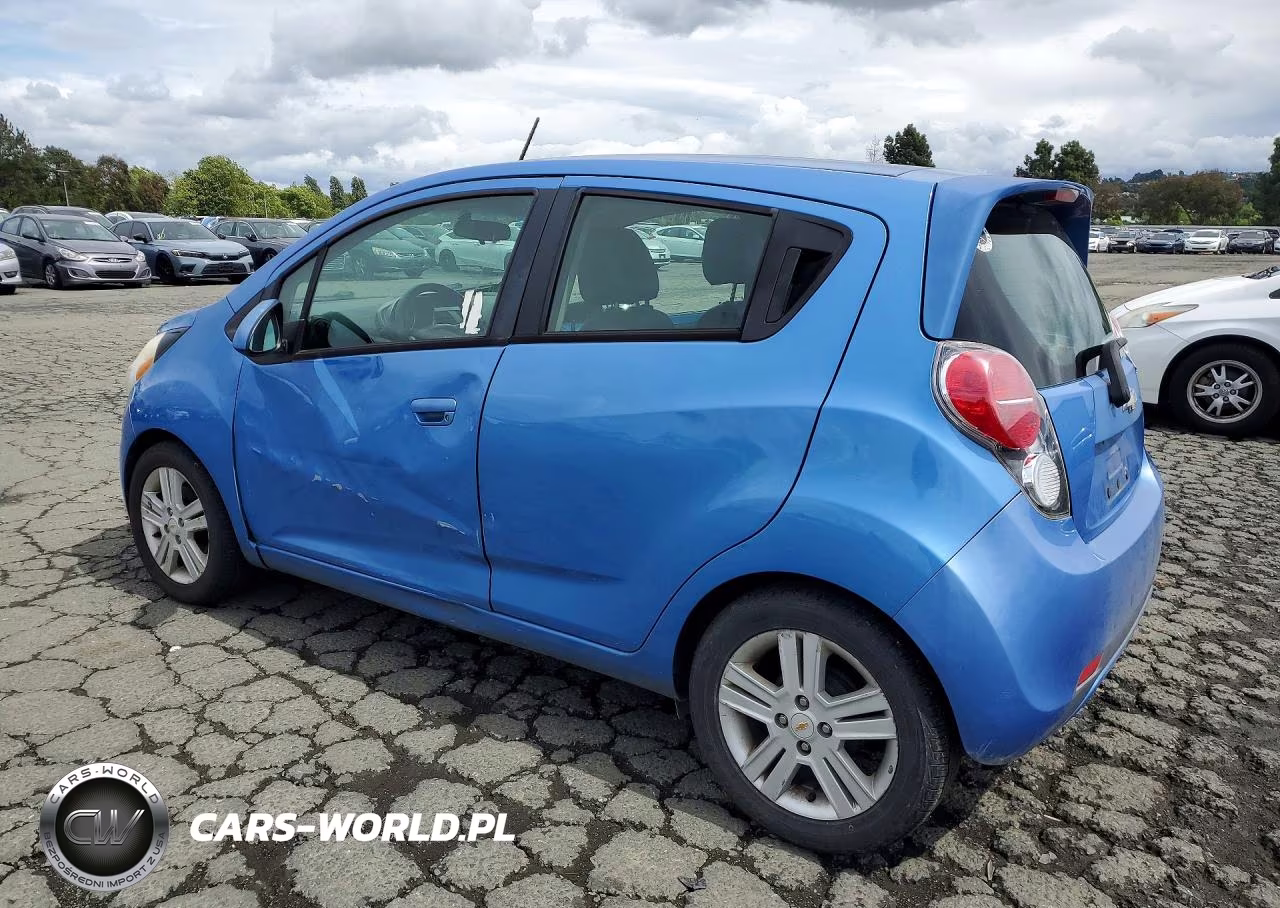 2013 Chevrolet Spark 1Lt VIN:KL8CD6S91DC589525 - 2