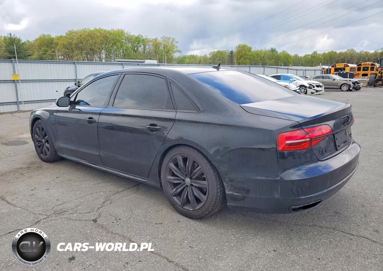 2018 Audi A8 L Quattro VIN:WAU44AFD1JN000421 - 2