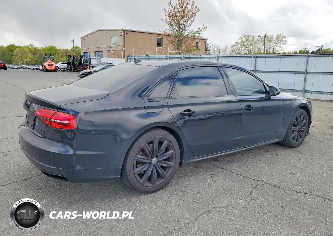 2018 Audi A8 L Quattro VIN:WAU44AFD1JN000421 - 3