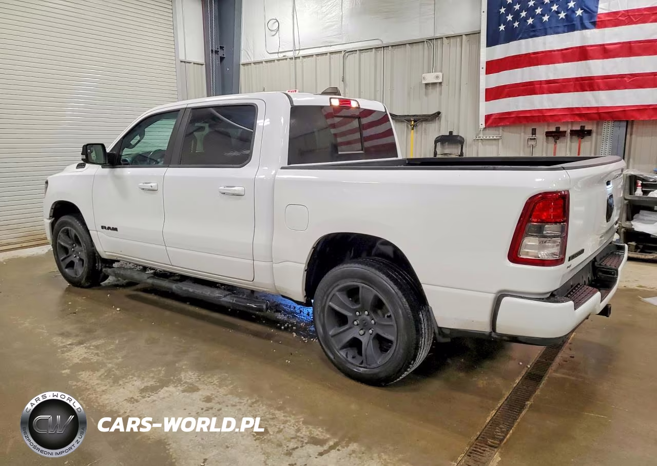 2022 Ram 1500 Big Horn VIN:1C6RRFFG9NN204222 - 2