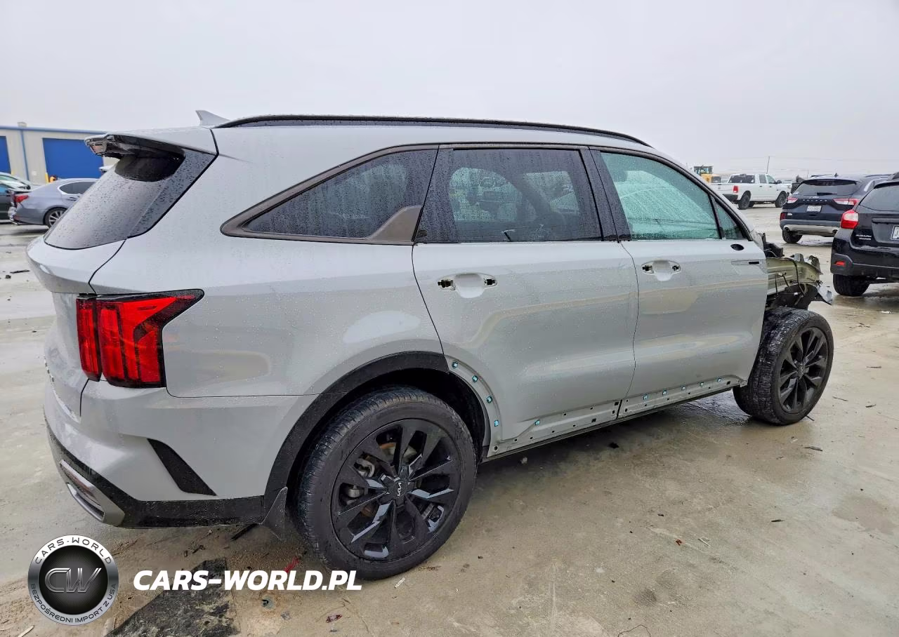 2022 Kia Sorento Sx VIN:5XYRKDLFXNG137456 - 3
