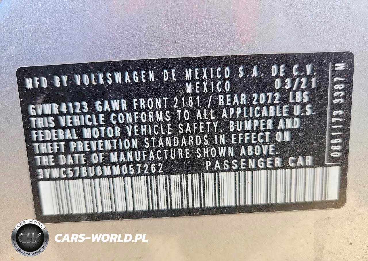 2021 Volkswagen Jetta S-Se-R-Line VIN:3VWC57BU6MM057262 - 12