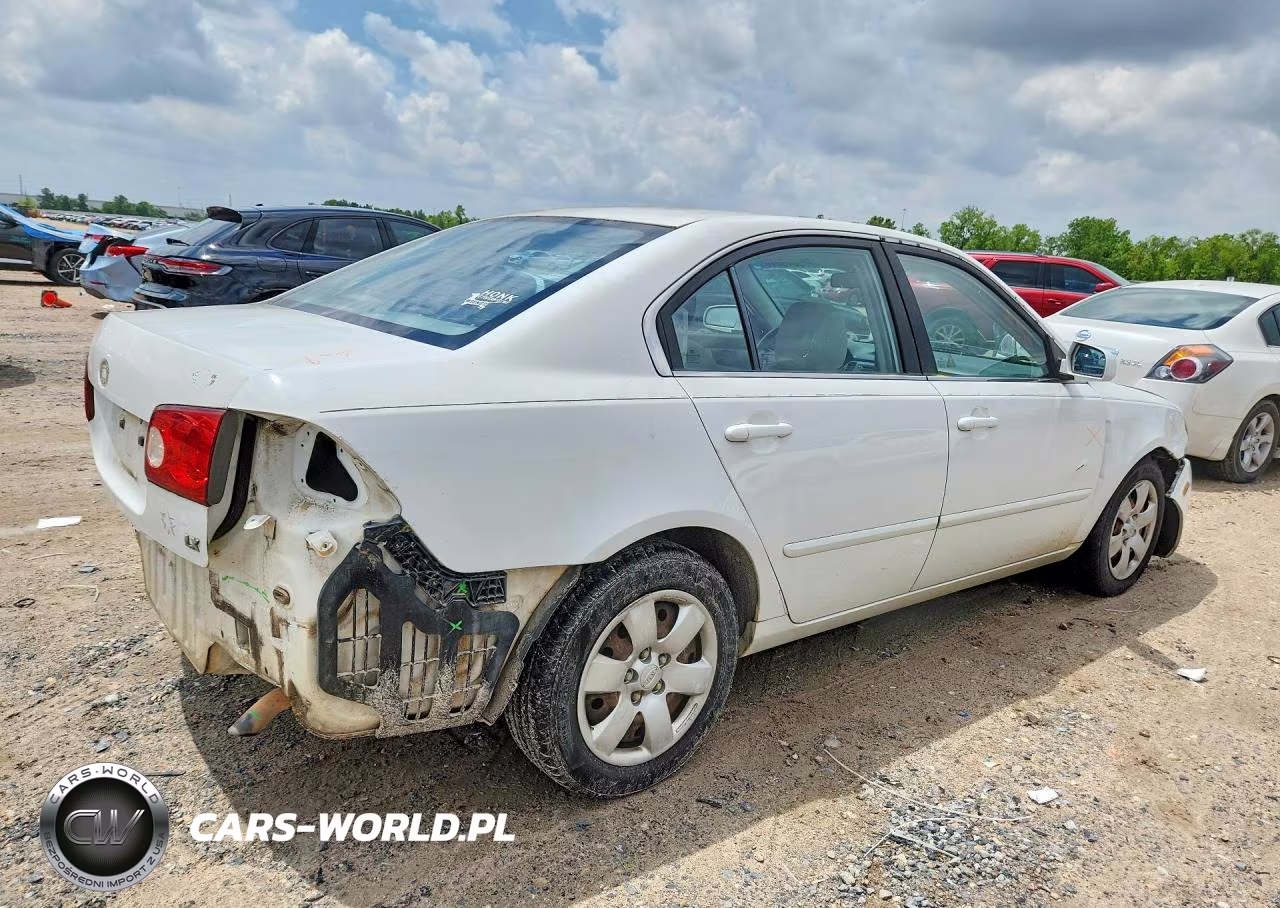 2007 Kia Optima Lx VIN:KNAGE123X75094928 - 3