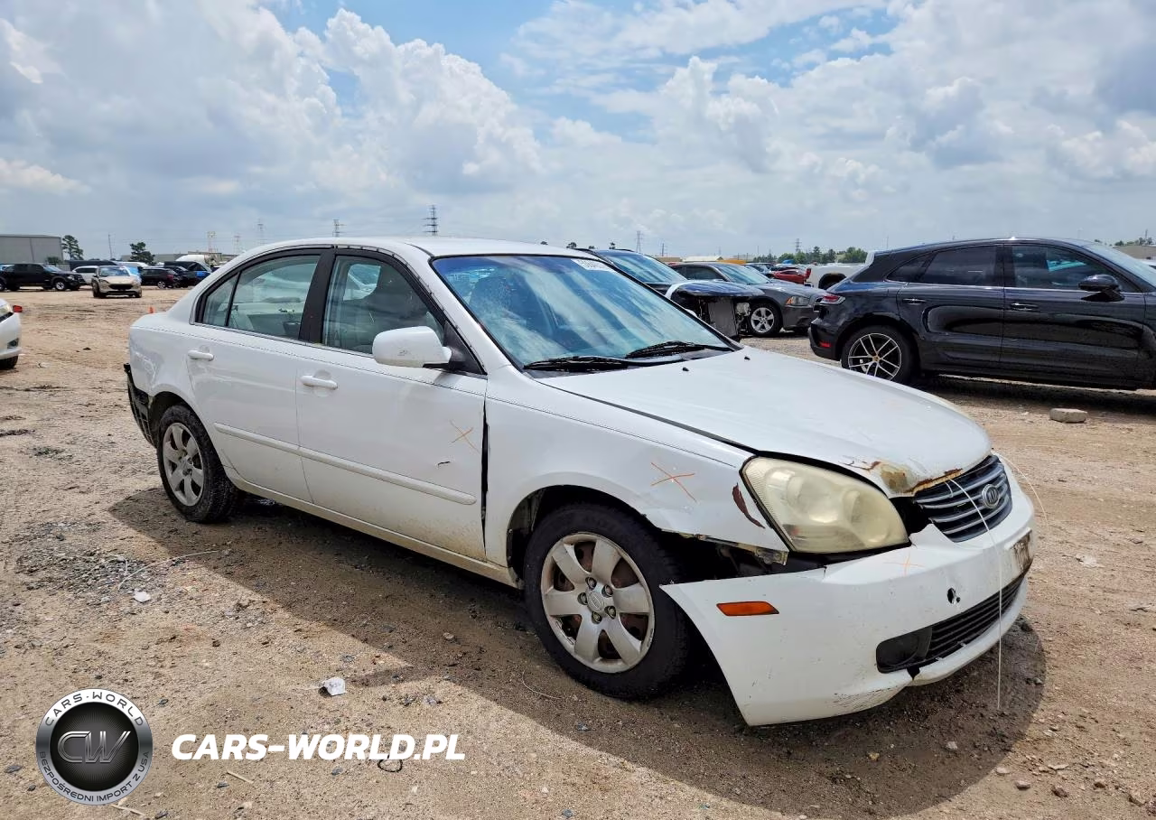 2007 Kia Optima Lx VIN:KNAGE123X75094928 - 4