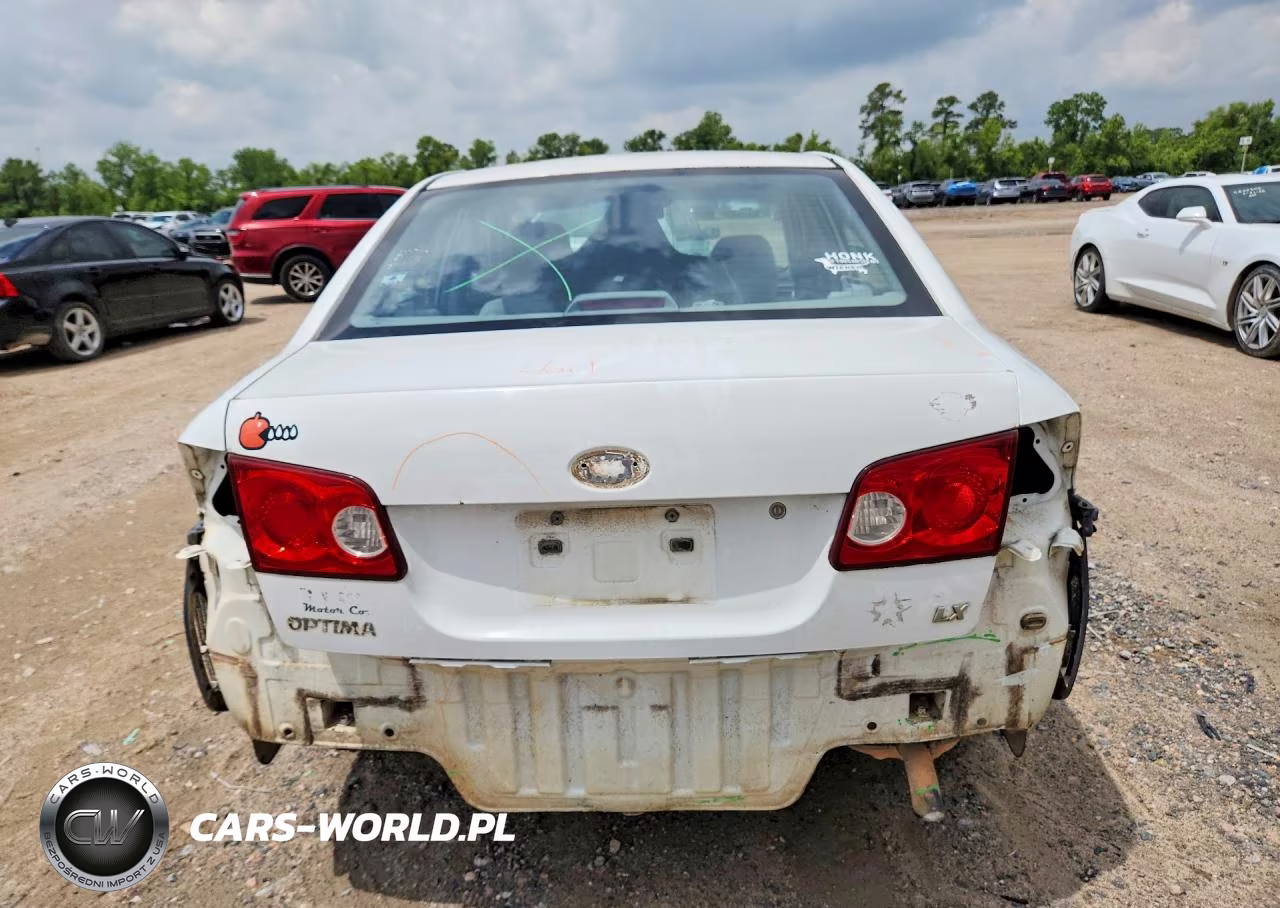 2007 Kia Optima Lx VIN:KNAGE123X75094928 - 6