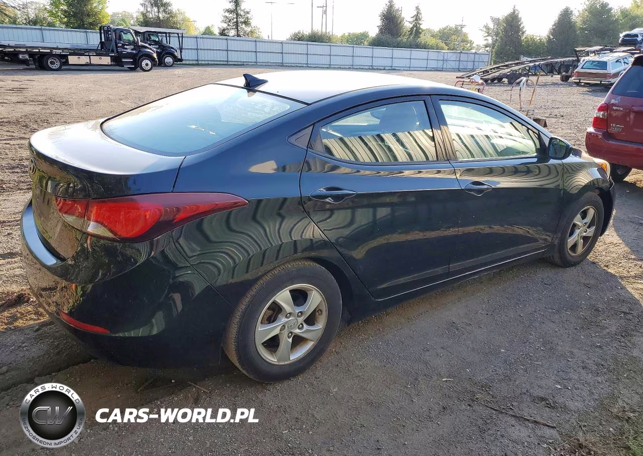2015 Hyundai Elantra Se VIN:KMHDH4AE3FU437452 - 3