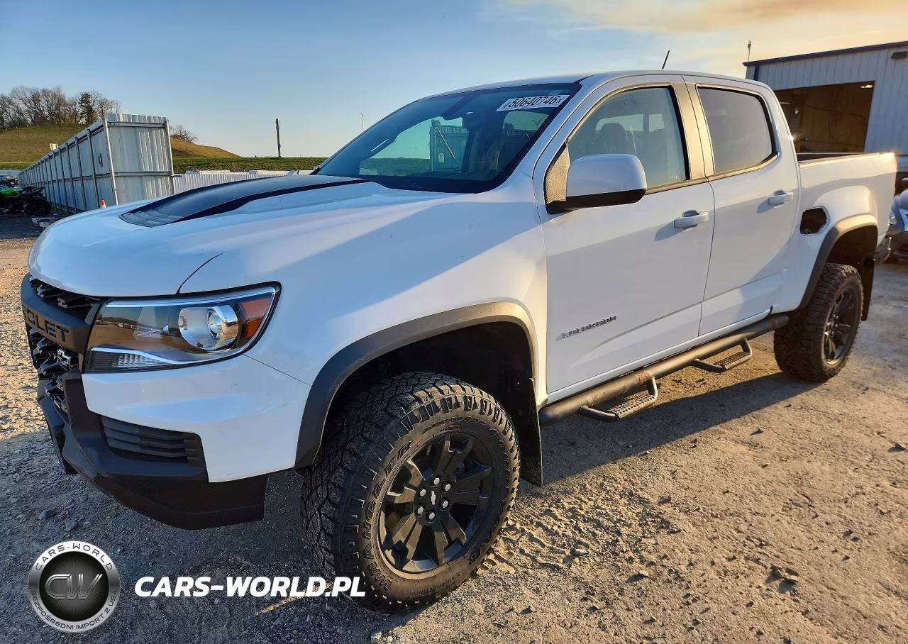 2021 Chevrolet Colorado Zr2 VIN:1GCGTEEN9M1163866 - 1