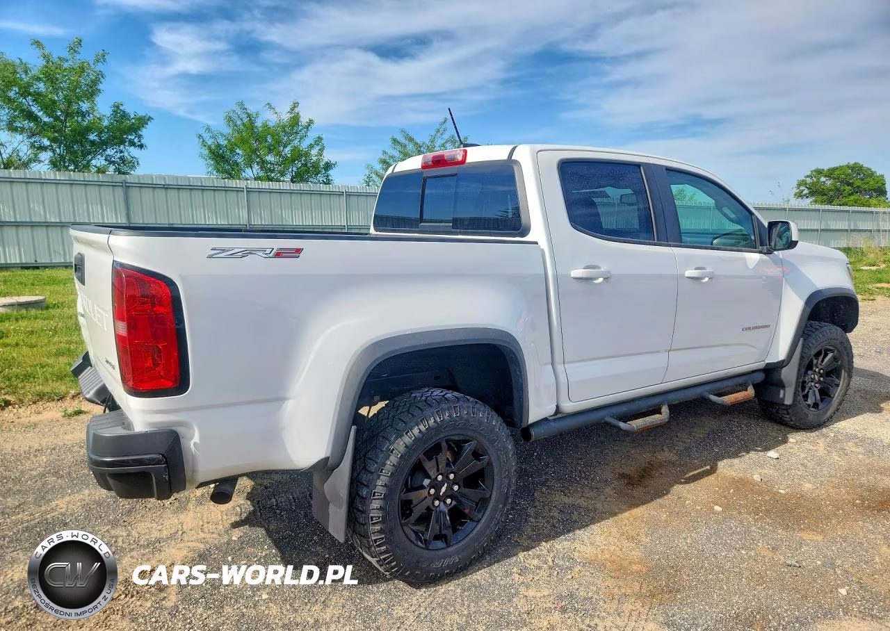 2021 Chevrolet Colorado Zr2 VIN:1GCGTEEN9M1163866 - 3