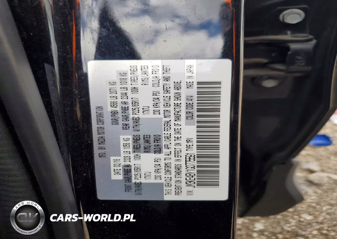 2016 Mazda Cx-5 Sport VIN:JM3KE4BY1G0775591 - 13