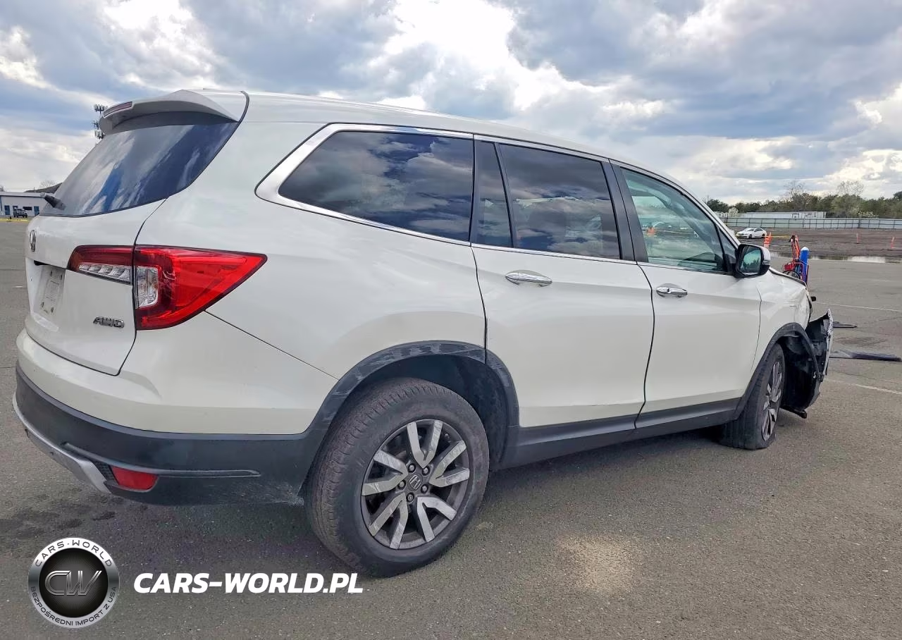 2019 Honda Pilot Ex VIN:5FNYF6H32KB025554 - 3