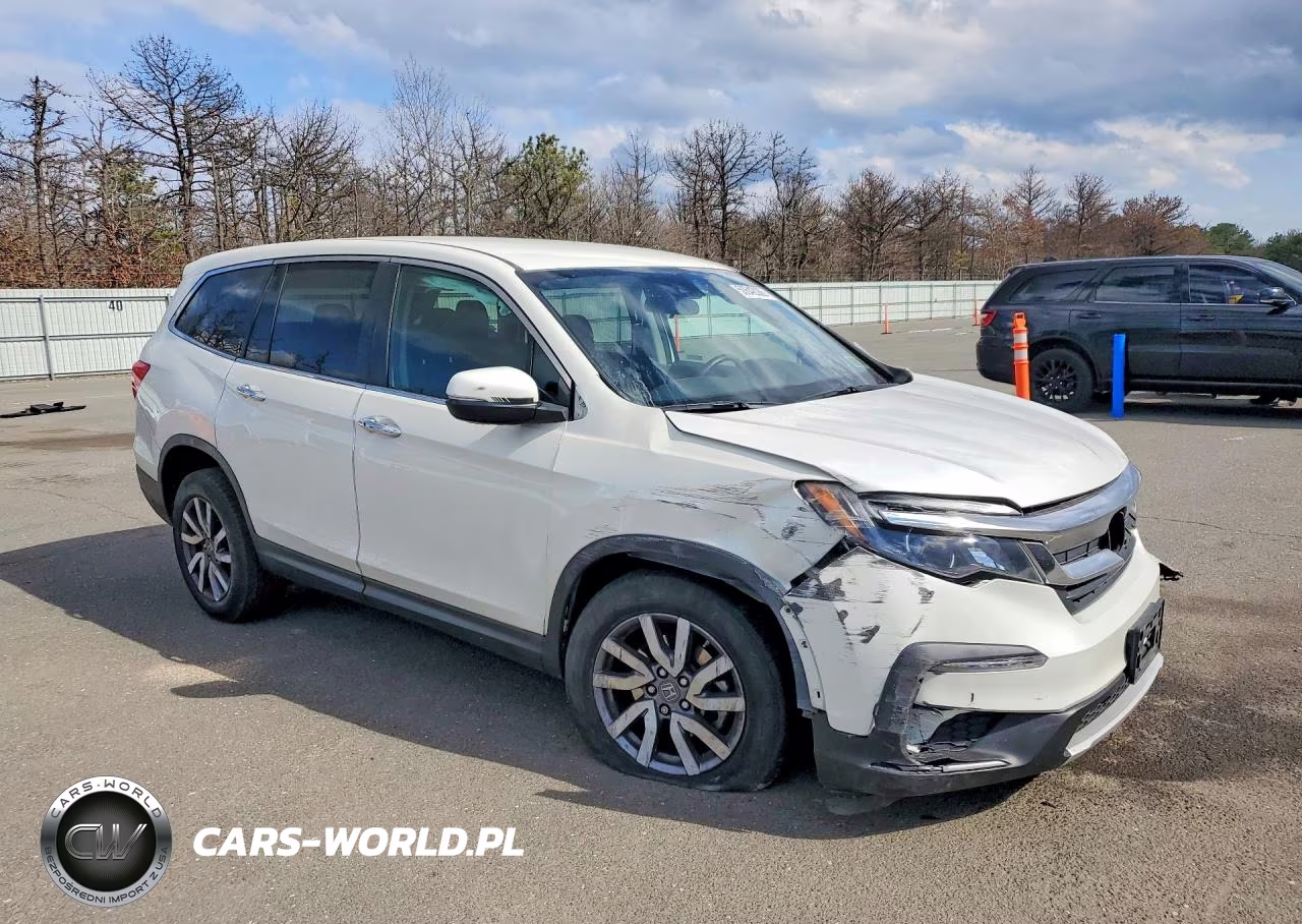 2019 Honda Pilot Ex VIN:5FNYF6H32KB025554 - 4