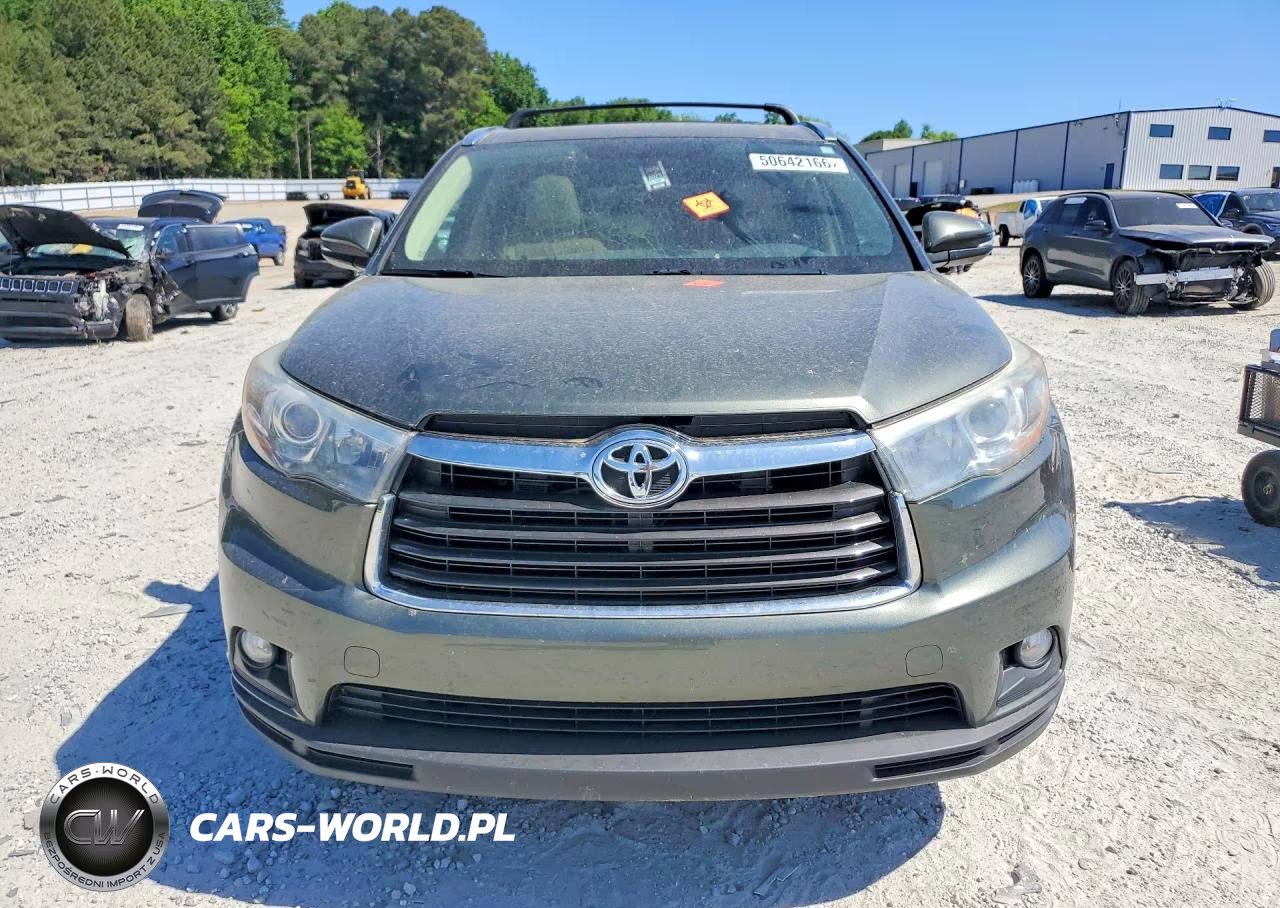 2016 Toyota Highlander Xle VIN:5TDJKRFH7GS256983 - 5