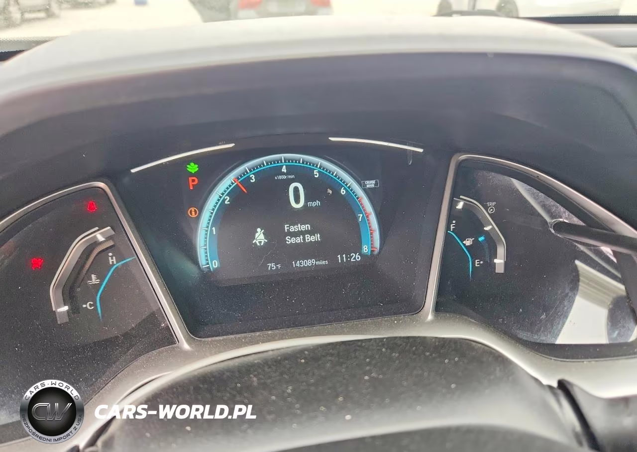 2017 Honda Civic Exl VIN:2HGFC3B78HH353012 - 9