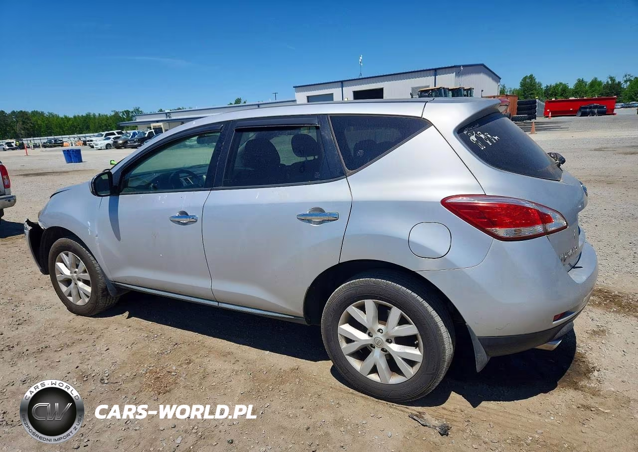 2012 Nissan Murano S VIN:JN8AZ1MU5CW108245 - 2