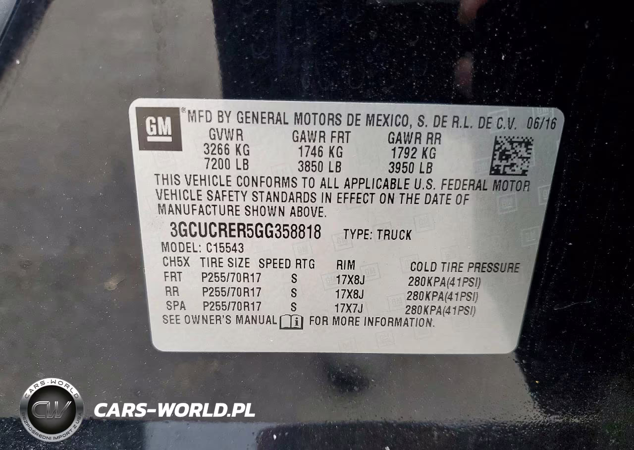 2016 Chevrolet Silverado C1500 Lt VIN:3GCUCRER5GG358818 - 12