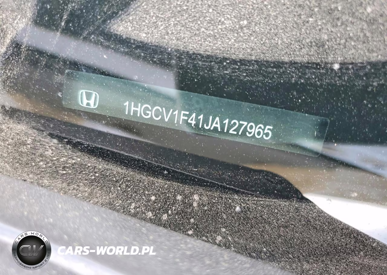 2018 Honda Accord Ex VIN:1HGCV1F41JA127965 - 12