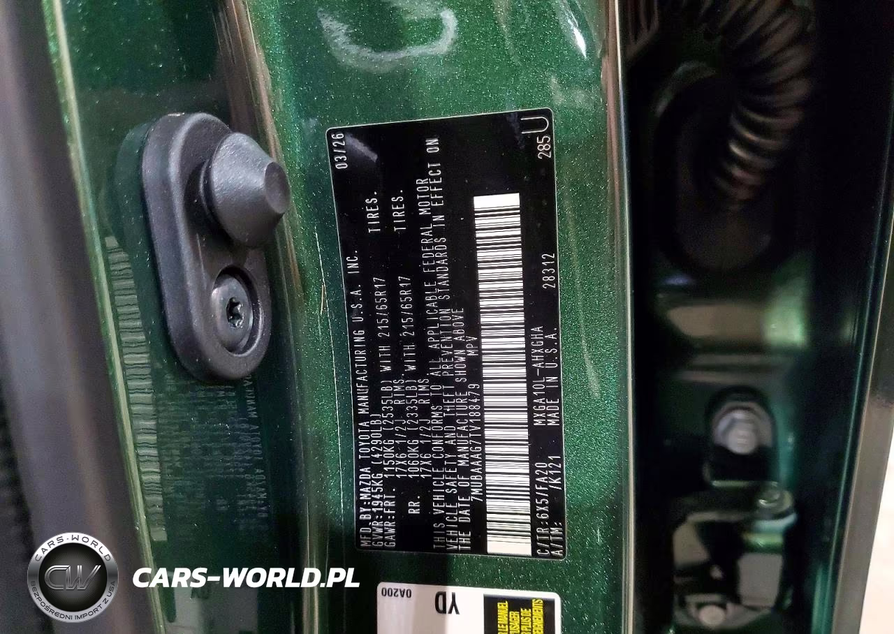 2026 Toyota Corolla Cross Le VIN:7MUBAAAG7TV188479 - 13