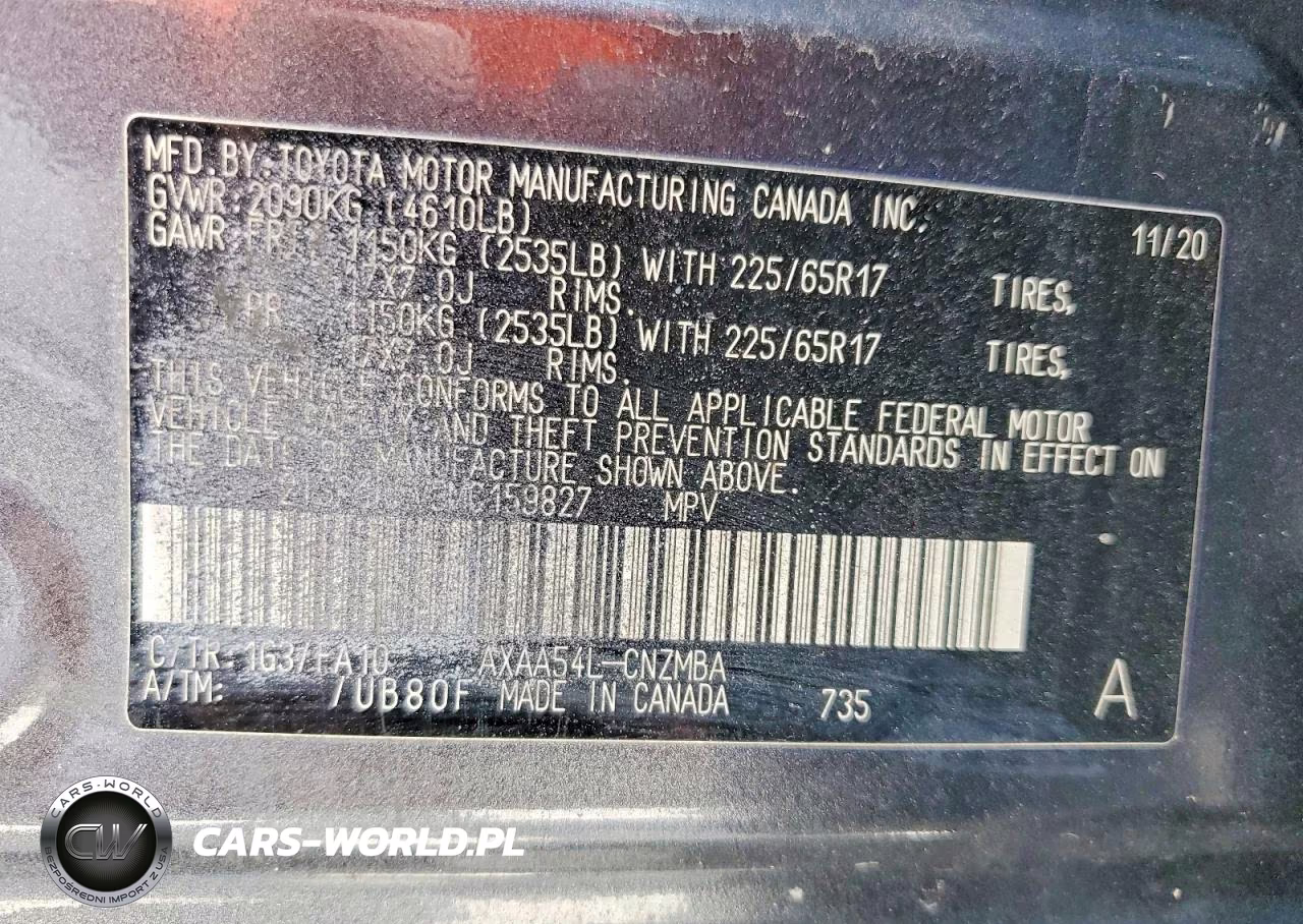 2021 Toyota Rav4 Xle VIN:2T3P1RFV3MC159827 - 13