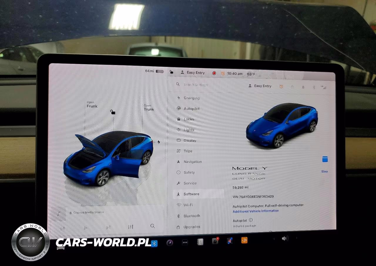 2022 Tesla Model Y VIN:7SAYGDEE3NF363429 - 9