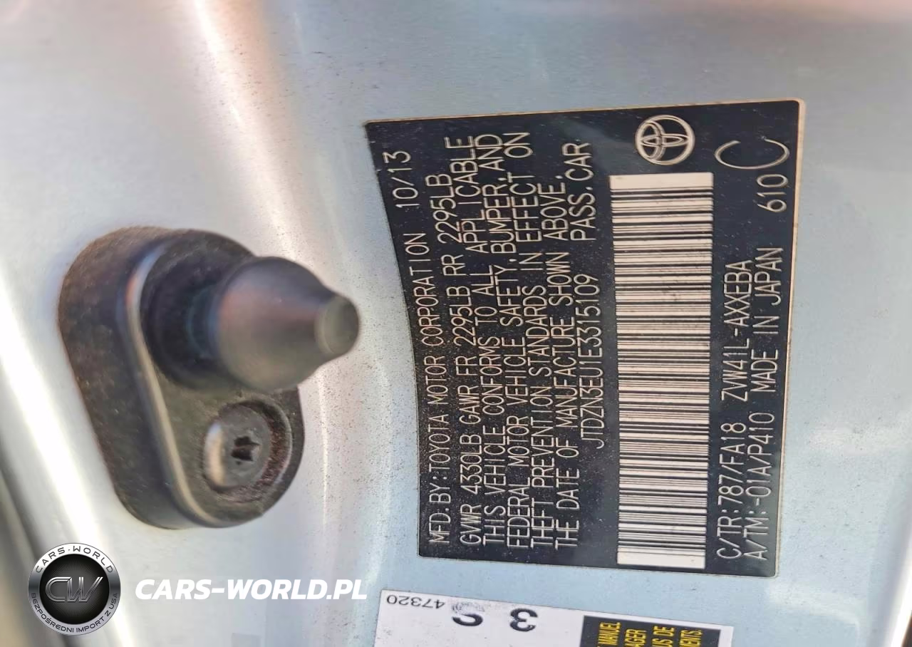 2014 Toyota Prius V Two VIN:JTDZN3EU1E3315109 - 12