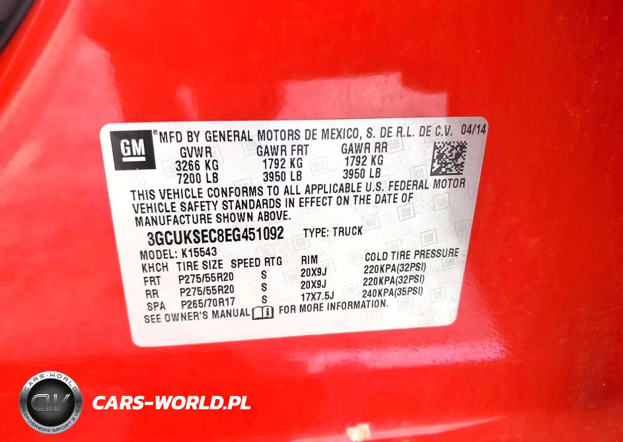 2014 Chevrolet Silverado K1500 Ltz VIN:3GCUKSEC8EG451092 - 13