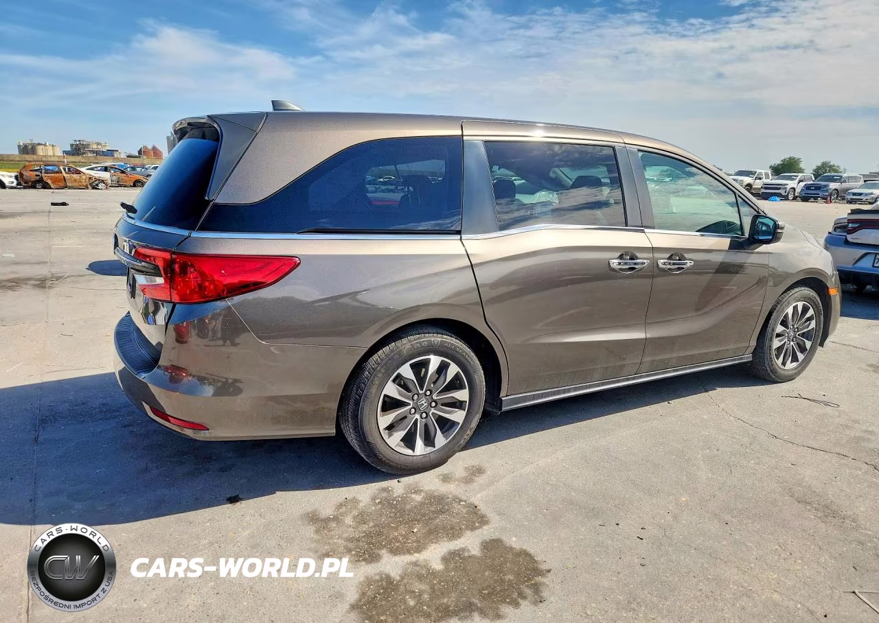 2022 Honda Odyssey Exl VIN:5FNRL6H74NB033885 - 3