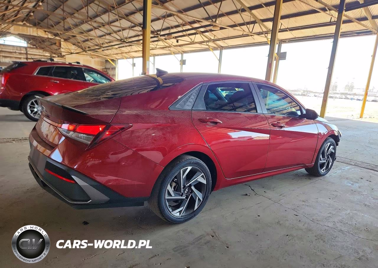 2025 Hyundai Elantra Sel Sport VIN:KMHLM4DG1SU976098 - 3