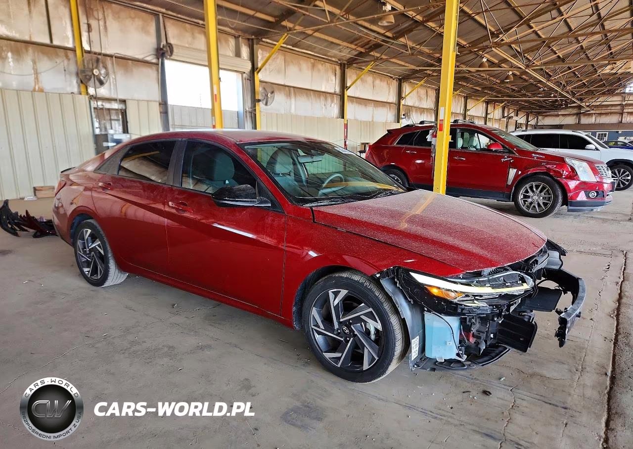 2025 Hyundai Elantra Sel Sport VIN:KMHLM4DG1SU976098 - 4