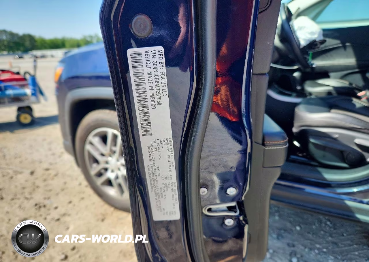 2020 Jeep Compass Latitude VIN:3C4NJCBB4LT257060 - 13