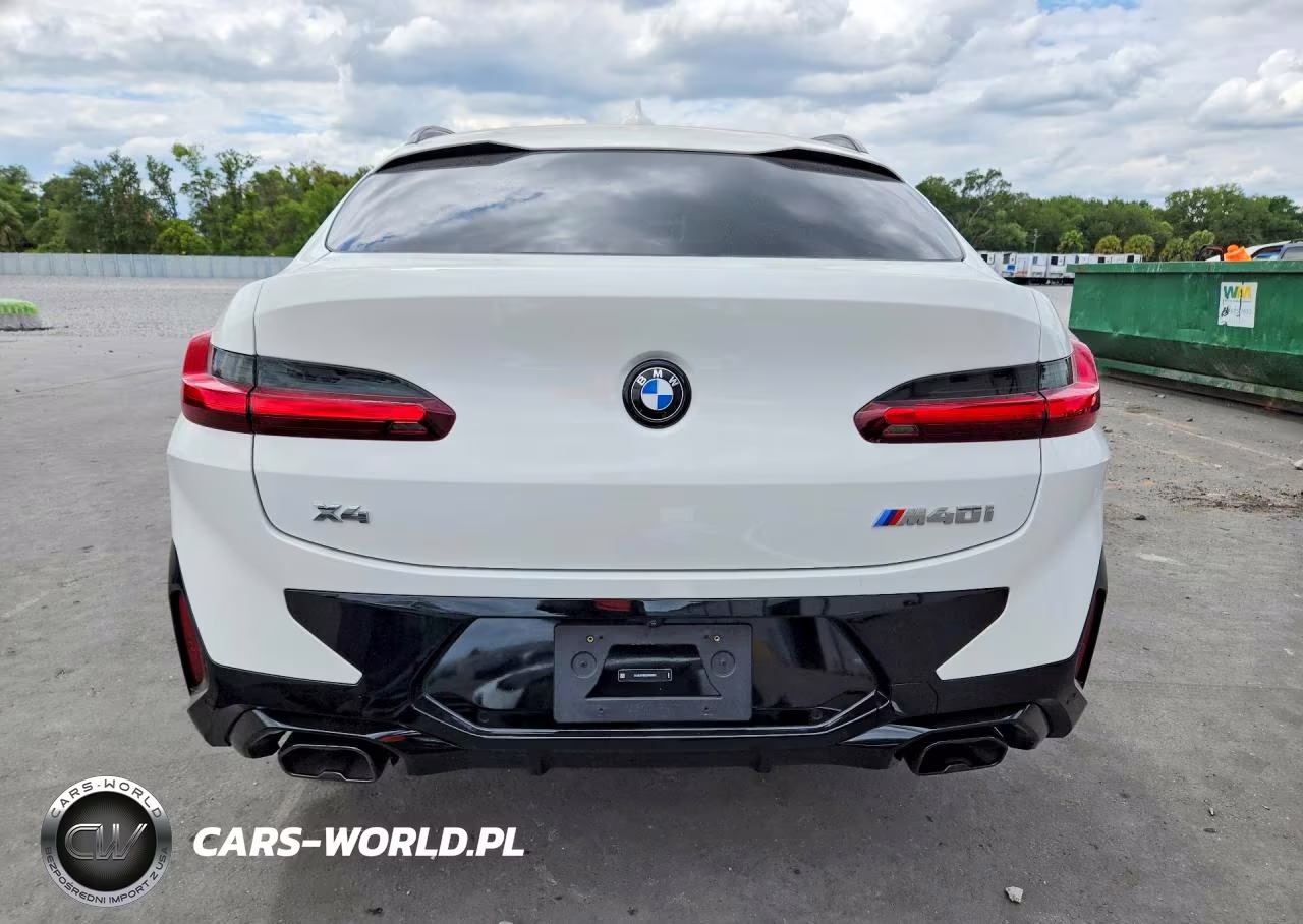 2025 BMW X4 M40I VIN:5UX43DT0XS9X68691 - 6