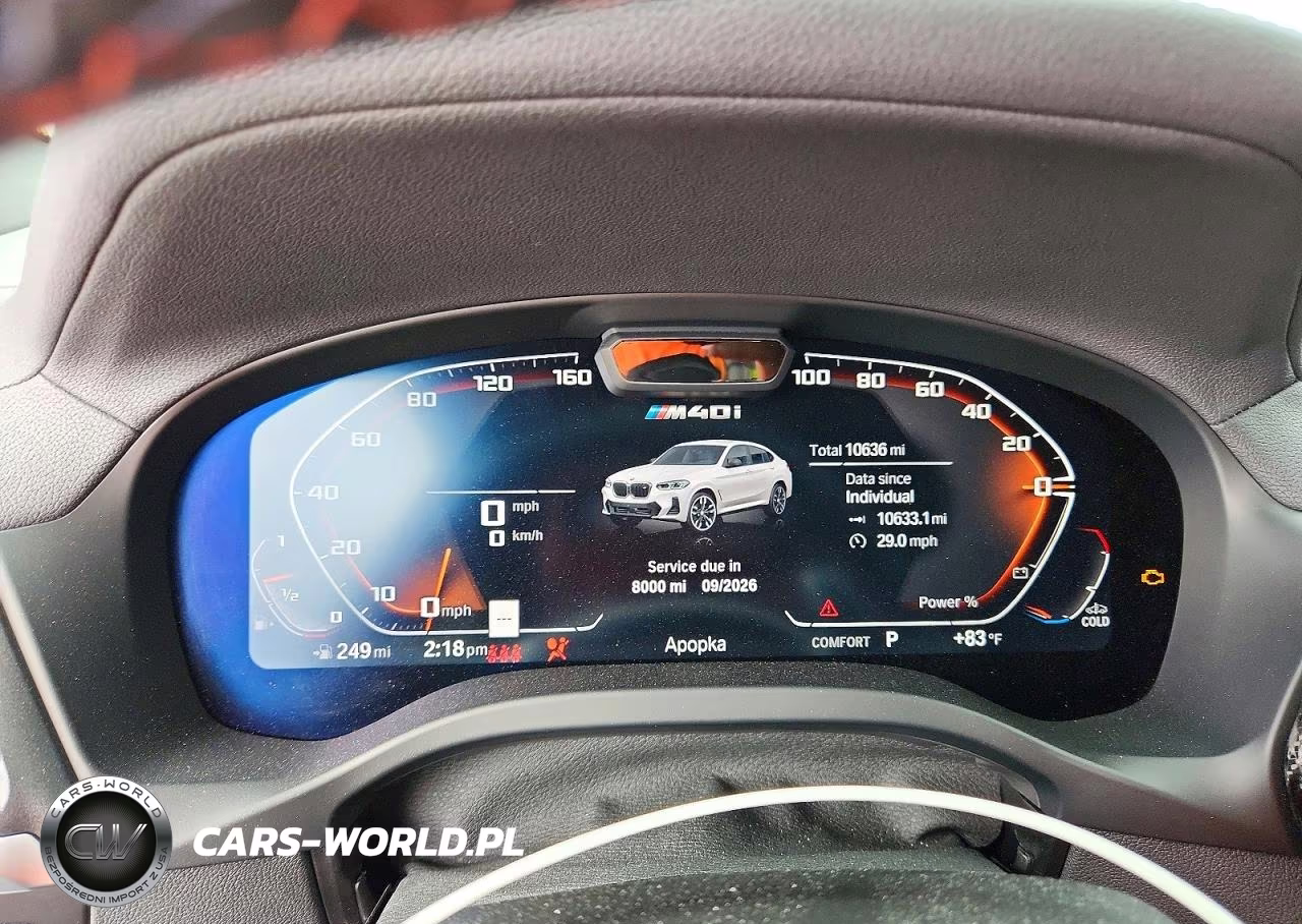 2025 BMW X4 M40I VIN:5UX43DT0XS9X68691 - 9