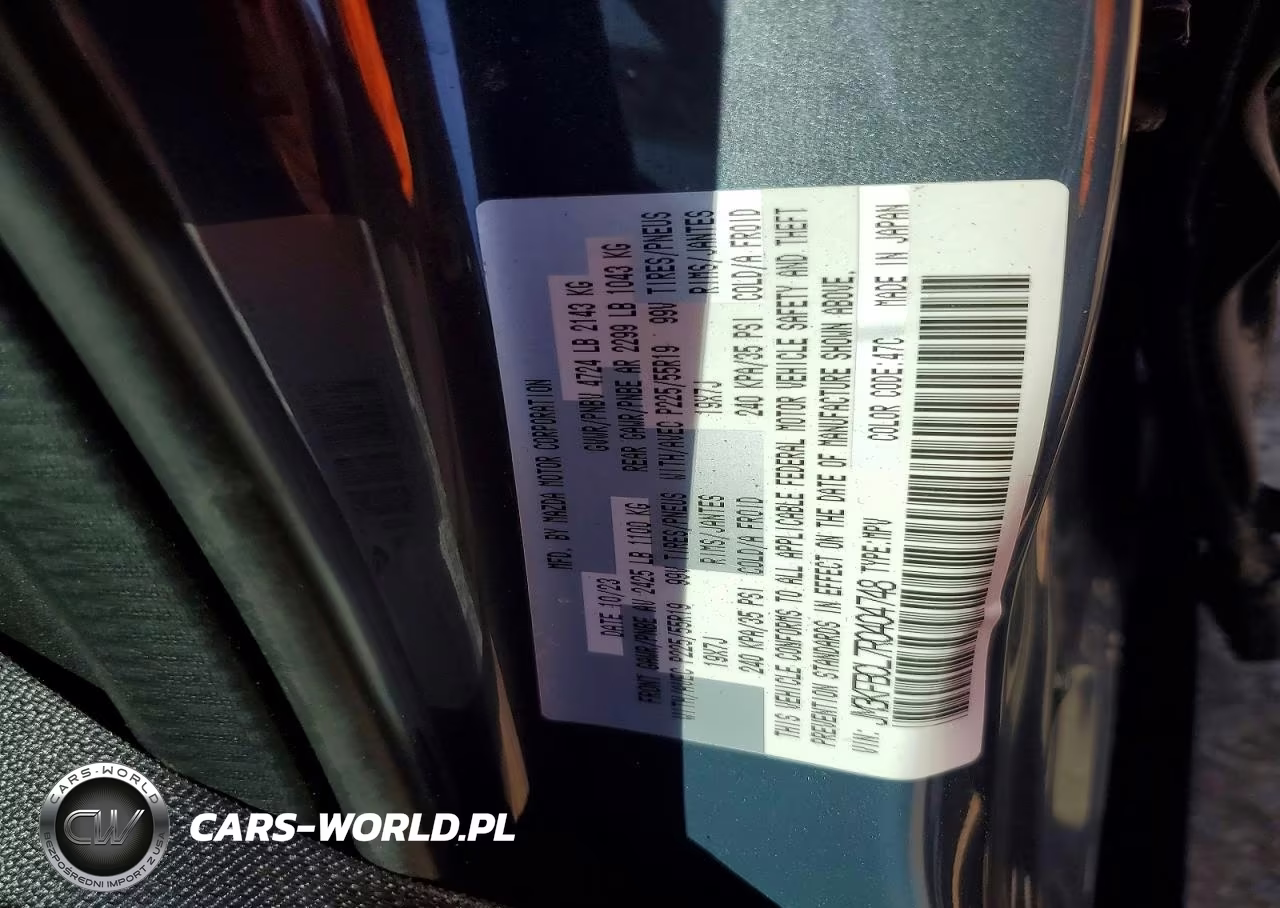 2024 Mazda Cx-5 Preferred VIN:JM3KFBCL7R0404748 - 12