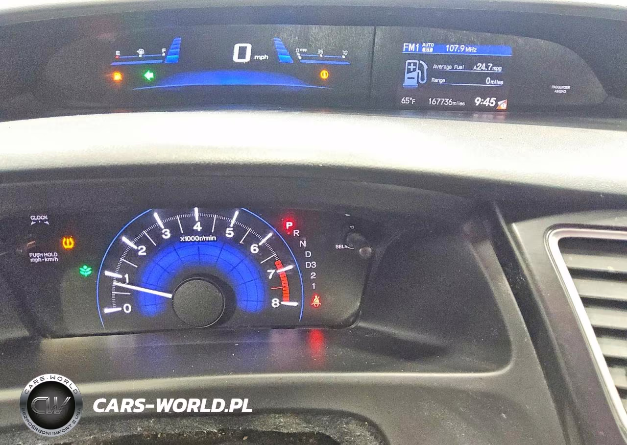 2013 Honda Civic Ex VIN:19XFB2F87DE201128 - 9