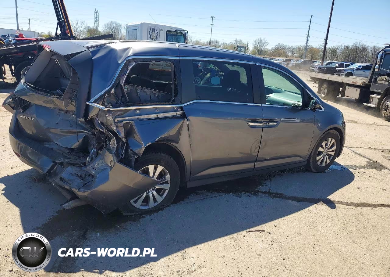 2014 Honda Odyssey Ex VIN:5FNRL5H41EB065550 - 3