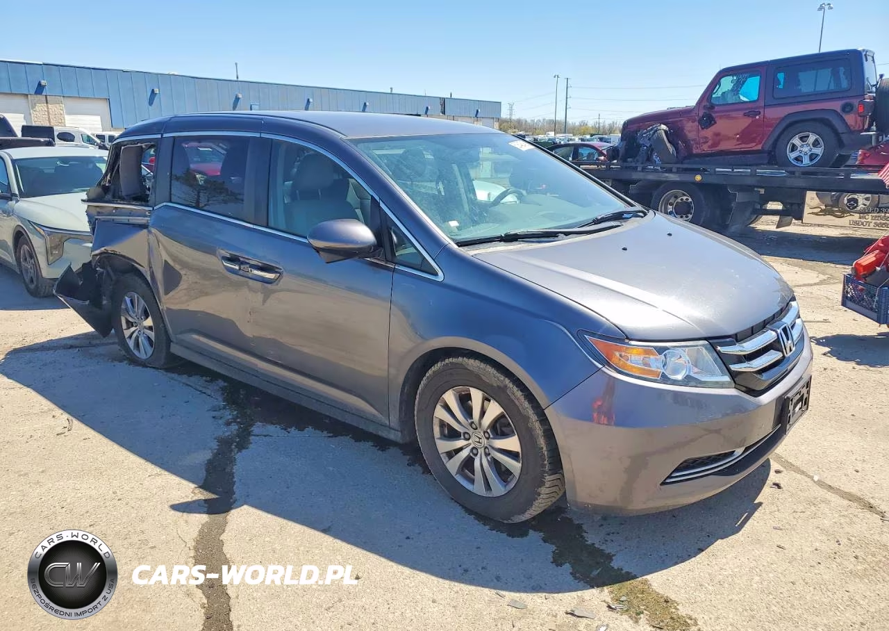 2014 Honda Odyssey Ex VIN:5FNRL5H41EB065550 - 4