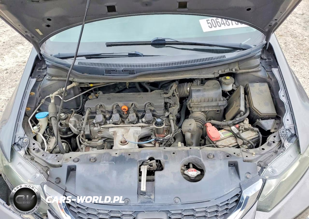 2013 Honda Civic Lx VIN:2HGFB2F59DH602353 - 12