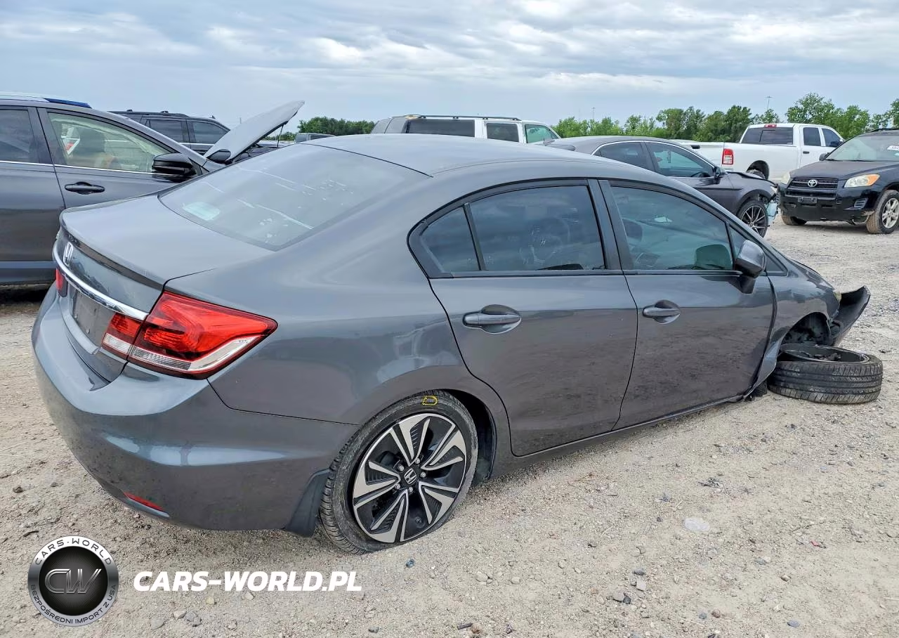 2013 Honda Civic Lx VIN:2HGFB2F59DH602353 - 3