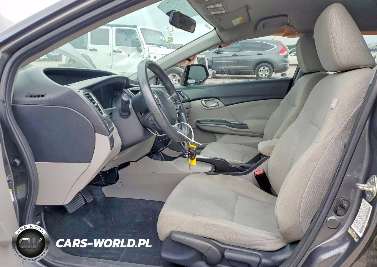 2013 Honda Civic Lx VIN:2HGFB2F59DH602353 - 7
